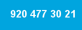 920 477 30 21 920 477 30 21